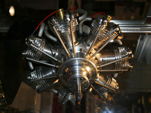 UMS Seidel ST7-250 Glow Radial Engine